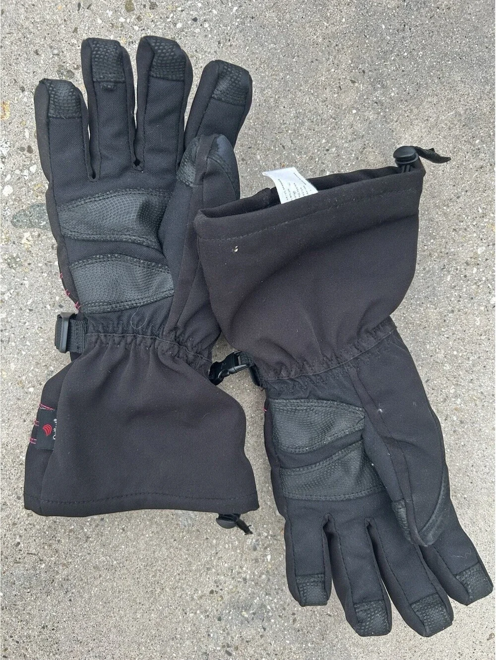 HEAD Ladies Insulated Ski gloves Dupont Serona Warmth Retention Black Pink Large